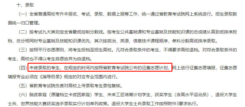2022年江西省专升本考试招生实施方案